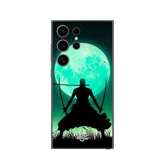 Capa Maniacase para Samsung Galaxy S25 Ultra | Roronoa Zoro Triple Sword Full Moon - 1