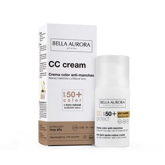 Creme Cc BELLA AURORA Dark Spot CC Cream SPF50+. Sensitive skin - 1