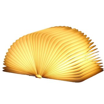 Candeeiro Decorativo LED HSLA Estilo Livro | Bluetooth com Mudança de Cores | 17x14x2,5cm - 1