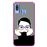 Capa Hapdey para Samsung Galaxy A40 2019 Design Mulher Pop Art em Silicone Flexível e TPU Cor-de-Rosa_0