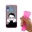 Capa Hapdey para Samsung Galaxy A40 2019 Design Mulher Pop Art em Silicone Flexível e TPU Cor-de-Rosa_3