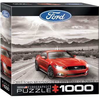 Puzzle Eurographics Veículos Ford Mustang 2015 1000 Peças - 1