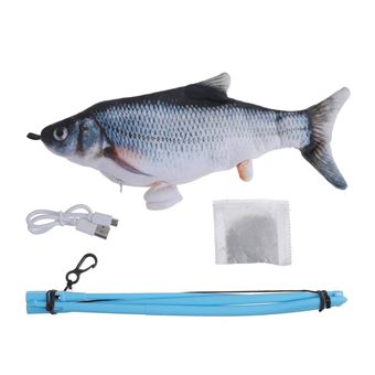 Peluche para Gatos CO-Phénix Fish | 28x10 cm - 1