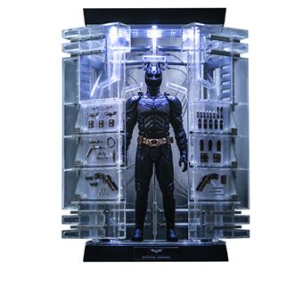 Figura Hot Toys MMS702 - DC Comics - Batman : The Dark Knight Rises - Batman Armory & Bruce Wayne - 1