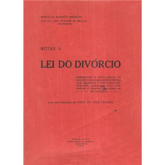 Notas à lei do divórcio. - 1