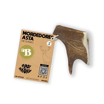 Chifre de Haste de Gamo BIMORDISCOS para Cães - 1