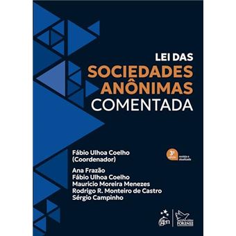 Lei Das Sociedades Anônimas Comentada - 1