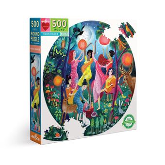 Puzzle de Blocos eeBoo Arte Moon Dance | 500 Peças - 1