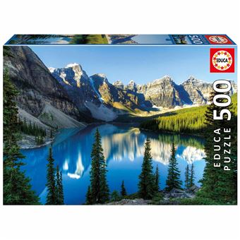 Puzzle Educa Lago Em Alberta | 500 Peças - 1