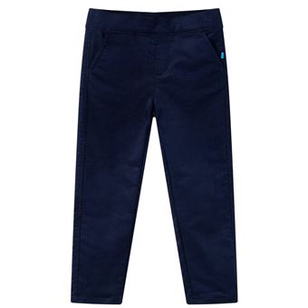 Calças para criança | vidaXL | azul-marinho escuro 92 | 1,5 a 2 anos - 1