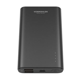 Power Bank Vonmählen Evergreen | 10.000mAh - Preto - 1