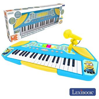 Orgão Teclado Elétrico Musical Lexibook E Faixas Minions