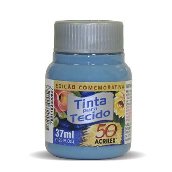 Tinta Acrilex Fosca para Tecido 04140/584 | 37ml - Azul Inverno - 1