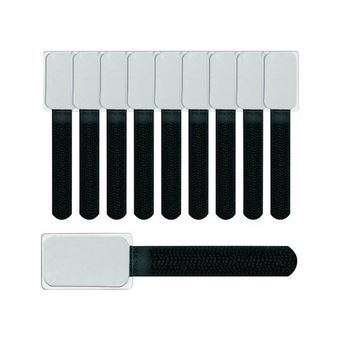 Tira para Atar Cabos Label-the-cable MINI | Preto - 1