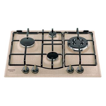 Placa a Gás Hotpoint PCN 640 T (AV) R /HA | 59 cm | 4 Zonas | Aveia - 1