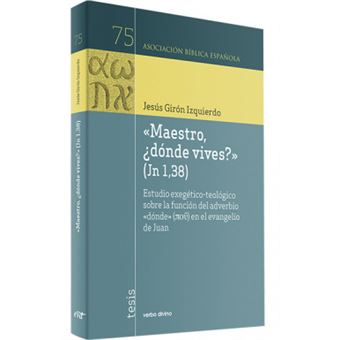 Maestro, ¿Dónde Vives? - 1