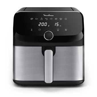 Air Fryer Moulinex Easy Fry Mega EZ855D20 | 7 L | Preto, Aço inoxidável - 1
