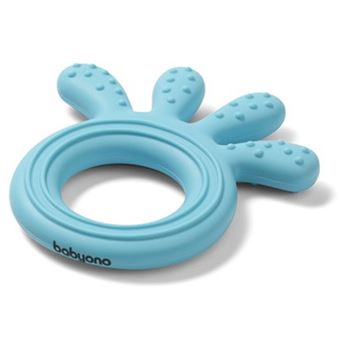 Mordedor de silicone Baby Ono Octopus | Azul - 1