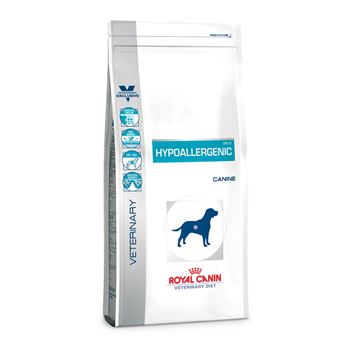 Comida seca para cão Royal Canin Hypoallergenic Adulto Fígado, Arroz, Legume 14 kg - 1