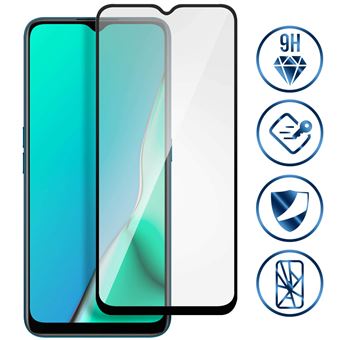 Vidro Temperado Avizar para Oppo A9 2020 | Antigretas - Bordas Pretas - 1