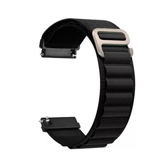 Bracelete Nylonsense Alpine M Phonecare para Garmin Vivomove Sport | Preto - 1