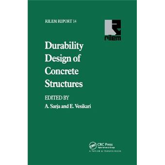 Durability Design Of Concrete Structures - 1