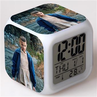 Despertador Infantil HSMY | LED | Multifuncional Colorido | STranger Things Season 2 - 1