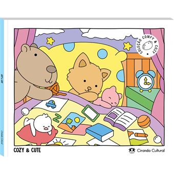 Cozy And Cute - Livro De Colorir - 1