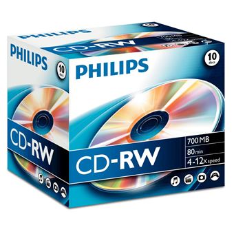 Philips CW7D2NJ10 4-12x 700 MB/80 min. CD-RW - 1