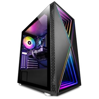 Computador Gaming Vibox III-13 - 8-Core Intel i7 10700F Processador - AMD Radeon RX 6500 XT 4Gb Placa Gráfica - 16Gb RAM - 240GB SSD - 1Tb Disco Rígido - Windows 11 - WiFi - 1