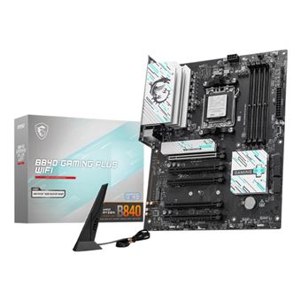 Motherboard MSI B840 GAMING PLUS WIFI | Preto - 1