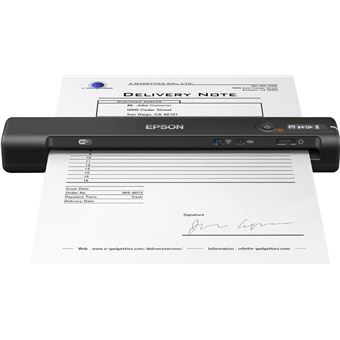 Scanner Epson WorkForce ES-60W | Preto - 1