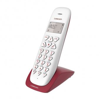 Telefone Logicom Vega 150 | Vermelho - 1