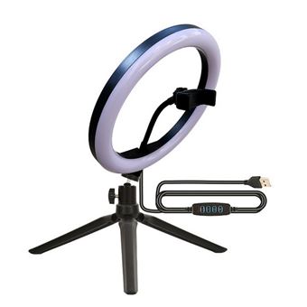 Ring Light Majestic Myselfie | Plástico | Preto | 26x26x26 cm - 1