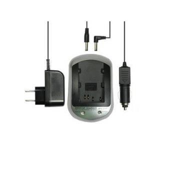 Carregador Bateria JVC BN-V214/BN-V207 + carregador de Isqueiro - 1