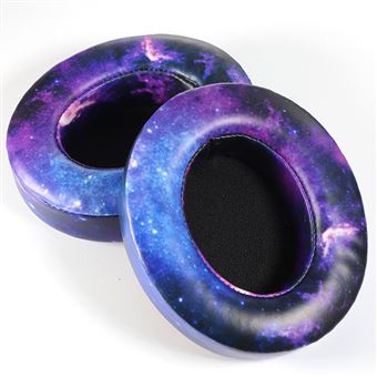 Almofadas de Substituição HSMY para Auscultadores Beats Studio 2.0/3.0 - Azul e Roxa - 1