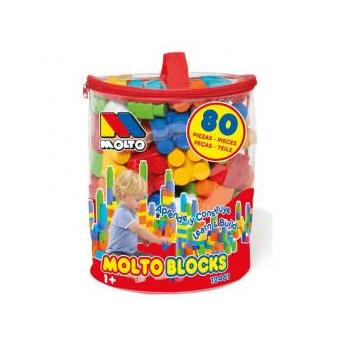 Bolsa Molto Blocks com 80 Peças - 1