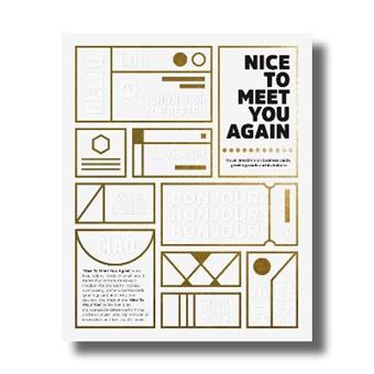 Nice To Meet You Again Visual Greetings On Business Cards, Greetings Cards And Invitations - 1