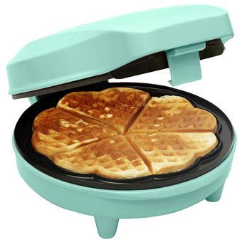 Máquina de Waffles Bestron ASW217M | Azul menta - 1