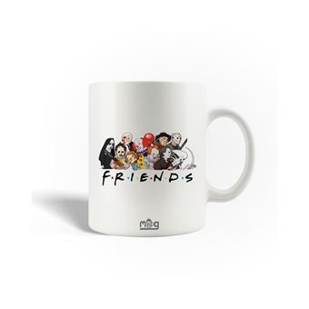 Caneca Maniacase Amigos com personagens de filmes de terror - 1