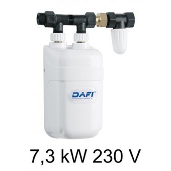 Esquentador Dafi POZ03135 | Elétrico | 3,3 l/min | Branco - 1