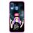Capa Hapdey para Samsung Galaxy A40 2019 Design The Old School em Silicone Flexível e TPU Cor-de-Rosa_0