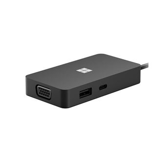 Adaptador Gráfico Usb Microsoft USB-C Travel Hub Black | Preto - 1
