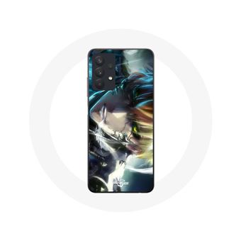 Capa Maniacase para Samsung Galaxy A32 5G do Manga com Genos e Sonic, o Foudroyant, de One Punch Man, Cartaz - 1