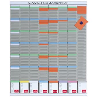 Quadro de planeamento Nobo 2910800 | Branco - 1