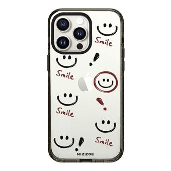 Capa de Silicone com Nizzoe ST-16 para iPhone 13 PRO - Preto transparente - 1