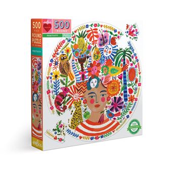 Puzzle de Blocos eeBoo Arte Positivity | 500 Peças - 1