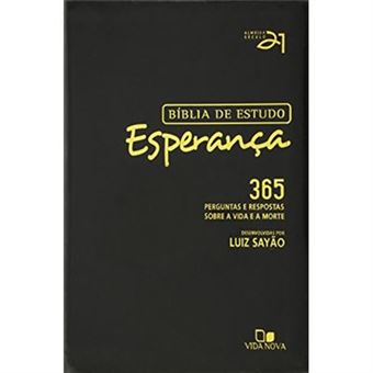 Bíblia De Estudo Esperança - 1