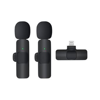2 Microfones de Lapela Orysin | Sem Fio | Plug-Play | 2.4G | Ultra-Low Delay Chip de Redução de Ruído - 1