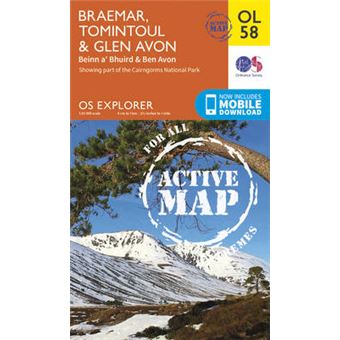 Braemar, Tomintoul & Glen Avon, Beinn A' Bhuird & Ben Avon - 1